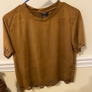 Suede Rue 21 Top